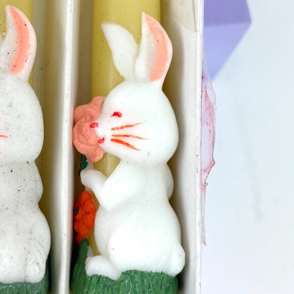 Vintage Easter Candle & Cookie Cutter Bundle 1950's - Picture 11 of 12